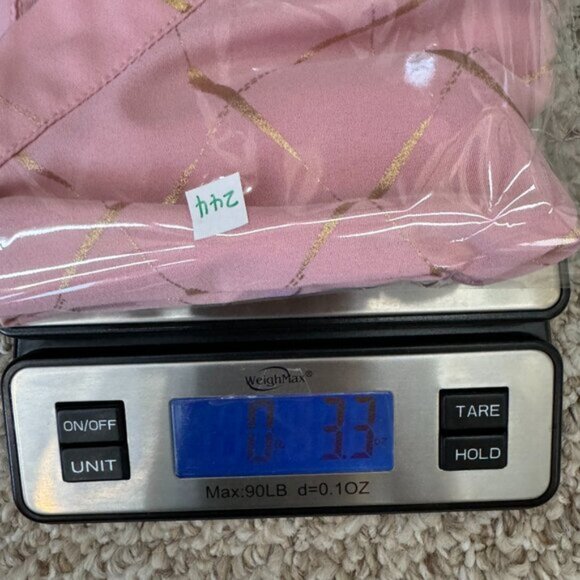 Shein Blouse womens Small Blush Pink Gold Print Short Sleeve Casual Loose Fit - Picture 12 of 12